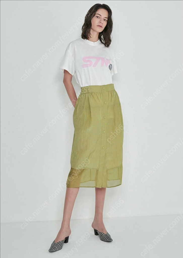 20ss 시스템 밴딩 시스루 스커트 한섬 랑방 타임 마인 sjsj 더캐시미어 래트바이티 이미지