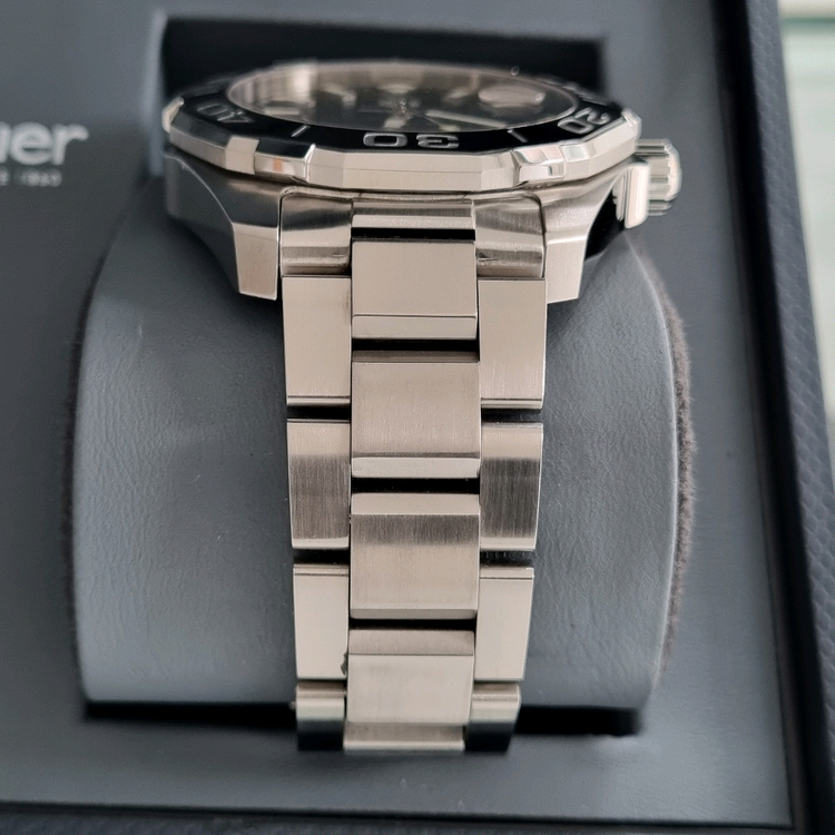 태그호이어 아쿠아레이서 구형 오토 검판 43mm WAY201A(2020년식) 이미지