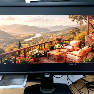 델 24인치 피벗 모니터 u2412mb 이미지