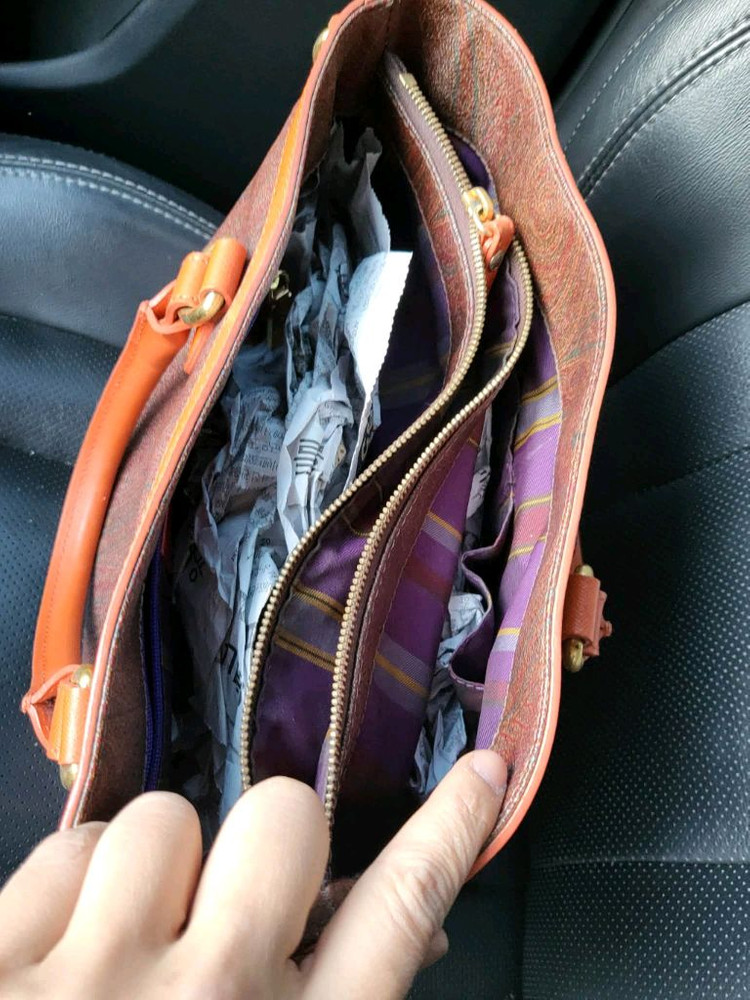 에트로 정품 토트백 크로스끈 없어서 저럼 올립니다 이미지