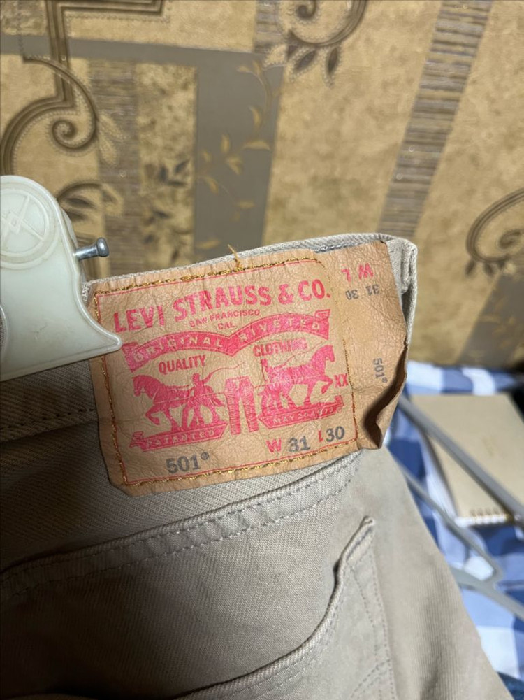 리바이스 501 빈티지 데님 팬츠 W31 L30 이미지