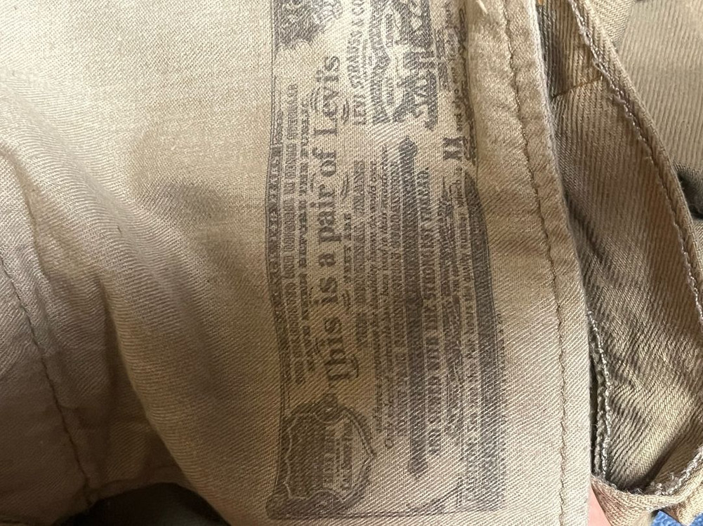 리바이스 501 빈티지 데님 팬츠 W31 L30 이미지