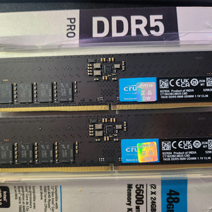 마이크론 크루셜 DDR5 5600 32기가 메모리 (16X2) 이미지