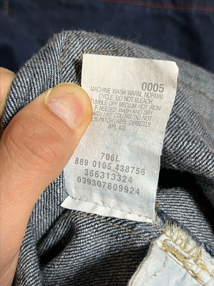 리바이스 569 루즈 스트레이트 W29 L32 홍콩 이미지