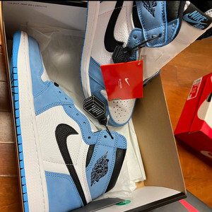 조던1 레트로 하이 og 유니버시티 블루 270미리 이미지