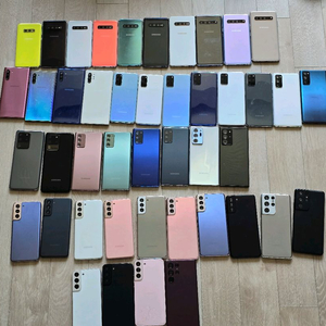 갤럭시 노트10, 노트20, S10, S20, S21, S22 울트라 목업 모형폰 이미지