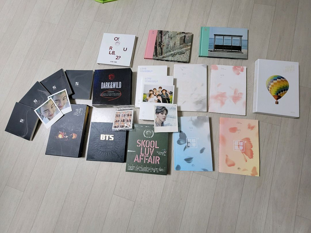 BTS방탄소년단 개봉앨범 이미지