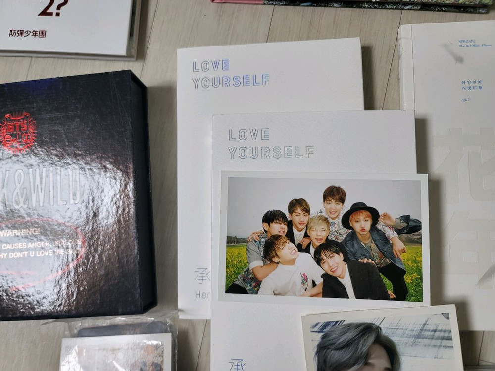 BTS방탄소년단 개봉앨범 이미지