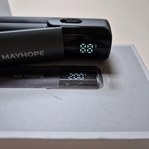 환불가능)한번사용)메이홉 무선 고데기 MA-0300 메탈 그레이 이미지