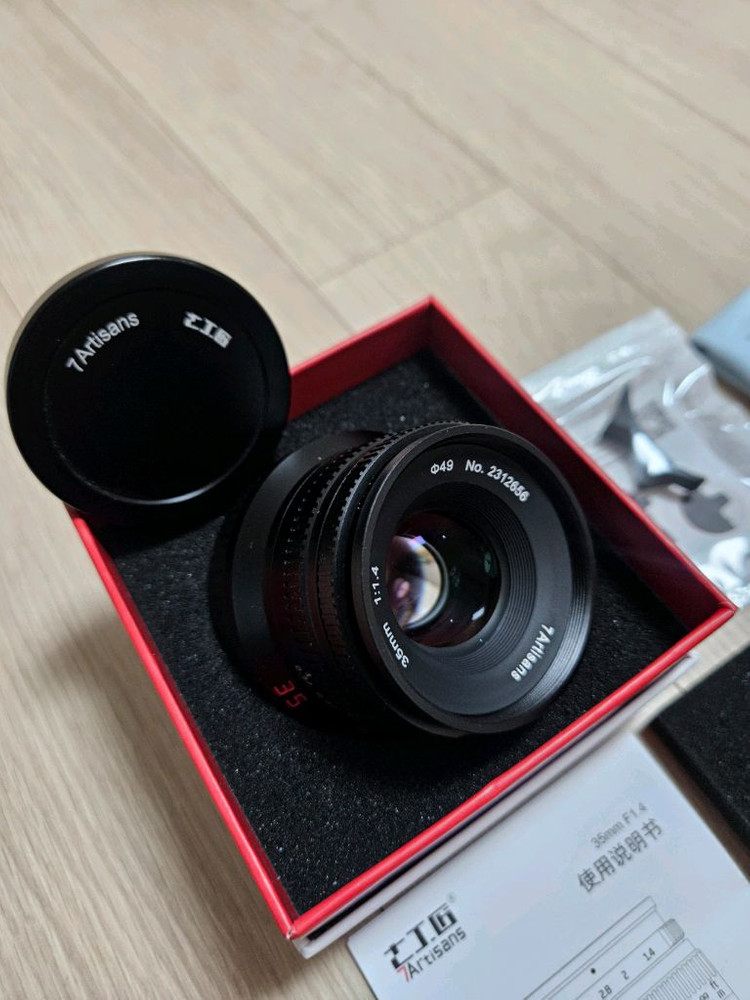 7artisan 35mm F1.4 수동렌즈 II APS-C Z마운트 이미지