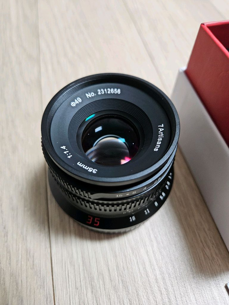 7artisan 35mm F1.4 수동렌즈 II APS-C Z마운트 이미지