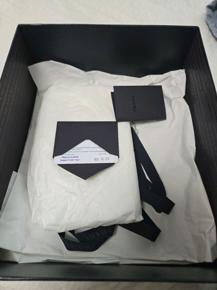 프라다 리나일론 백팩 미니 이미지