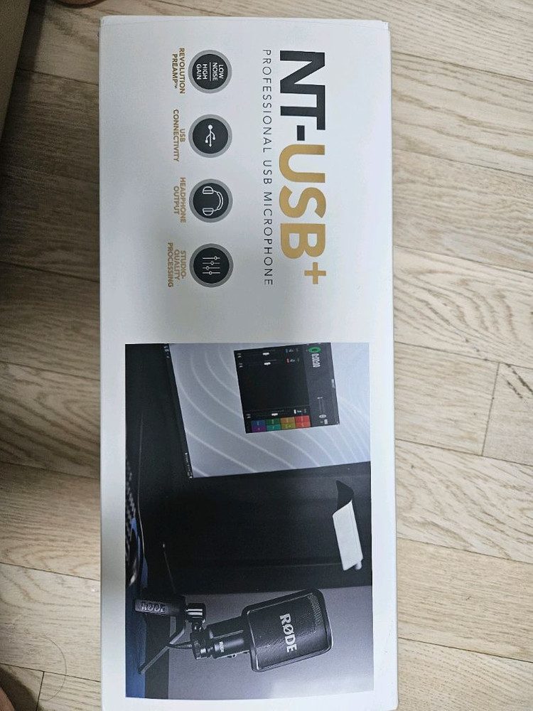로데(RODE) NT-USB+ / RODE NT USB 플러스 마이크 팝니다. 이미지