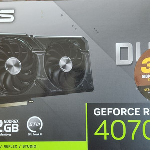 RTX 4070 OC 12g 그래픽카드 이미지