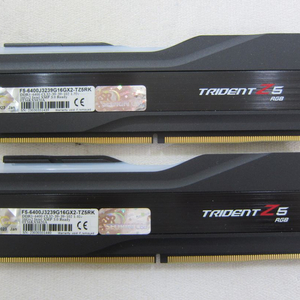 지스킬 DDR5-6400 CL32 TRIDENT Z5 RGB J 32G(16Gx2) 이미지