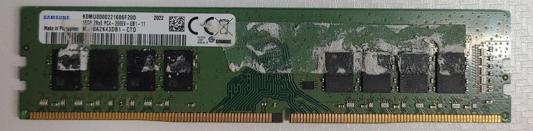 삼성 DDR4 16GB램 PC4 2666V 메모리팝니다 이미지