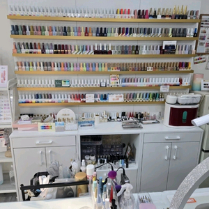 윈텍 루나 해오름 네일장식장(하부장 포함) 이미지