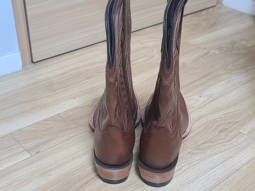 Resistol 정품 갈색 카우보이 부츠 285mm~290mm 남여공용 이미지