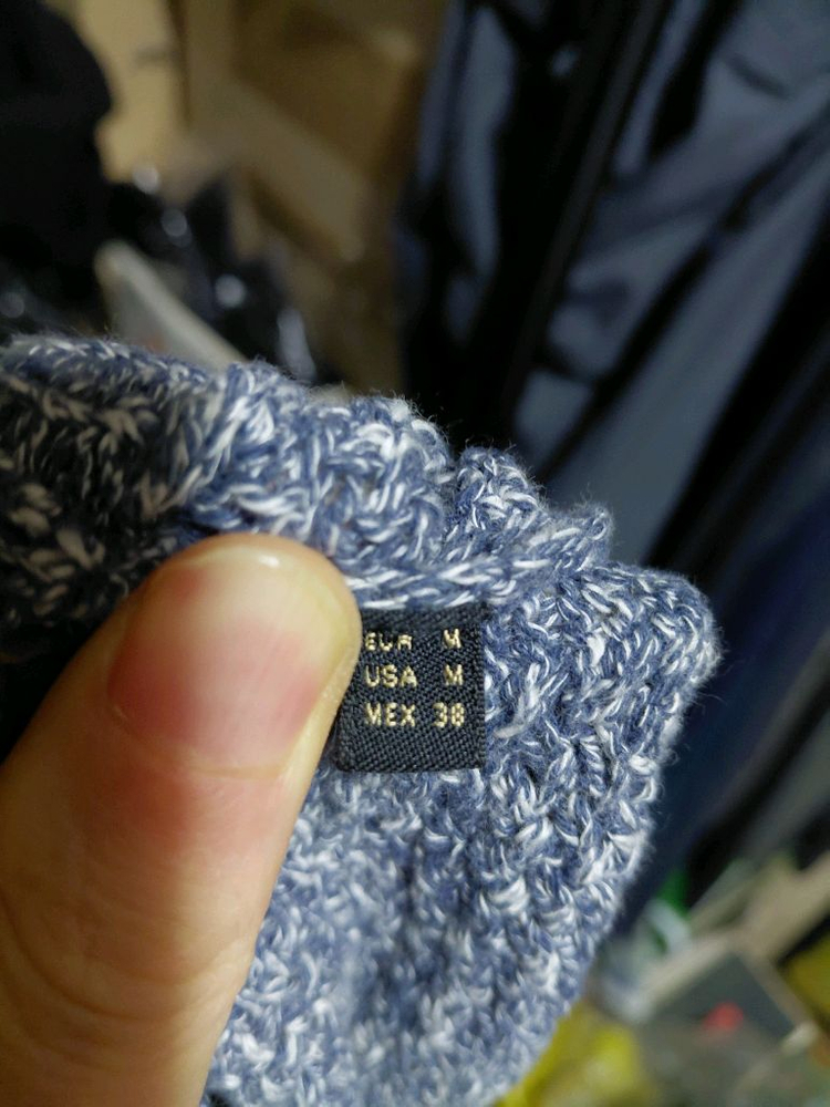 [마시모두띠]코튼 케이블 라운드넥 니트 스웨터 M(95)사이즈 이미지