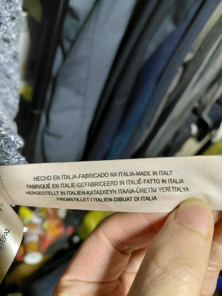 [마시모두띠]코튼 케이블 라운드넥 니트 스웨터 M(95)사이즈 이미지