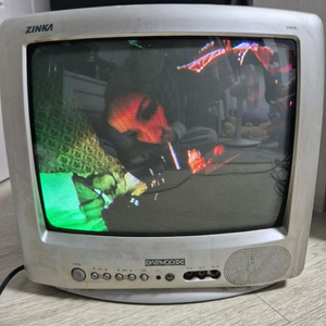 대우 CRT TV 14인치 브라운관 동영상있음 리모콘포함 이미지