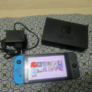 닌텐도 스위치 초기형 128Sd 판매 구성 확인 이미지