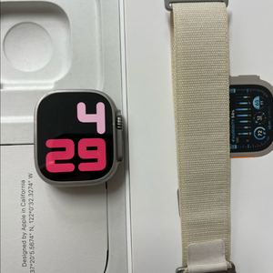 애플워치 울트라2 내추럴 49mm SSS급 이미지