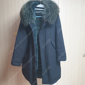 SJ WANI 여성 구스 롱패딩 그레이 네이비 롱점퍼 #거의새거# 이미지