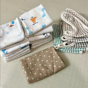 아기손수건 13장+턱받이5장 일괄 이미지