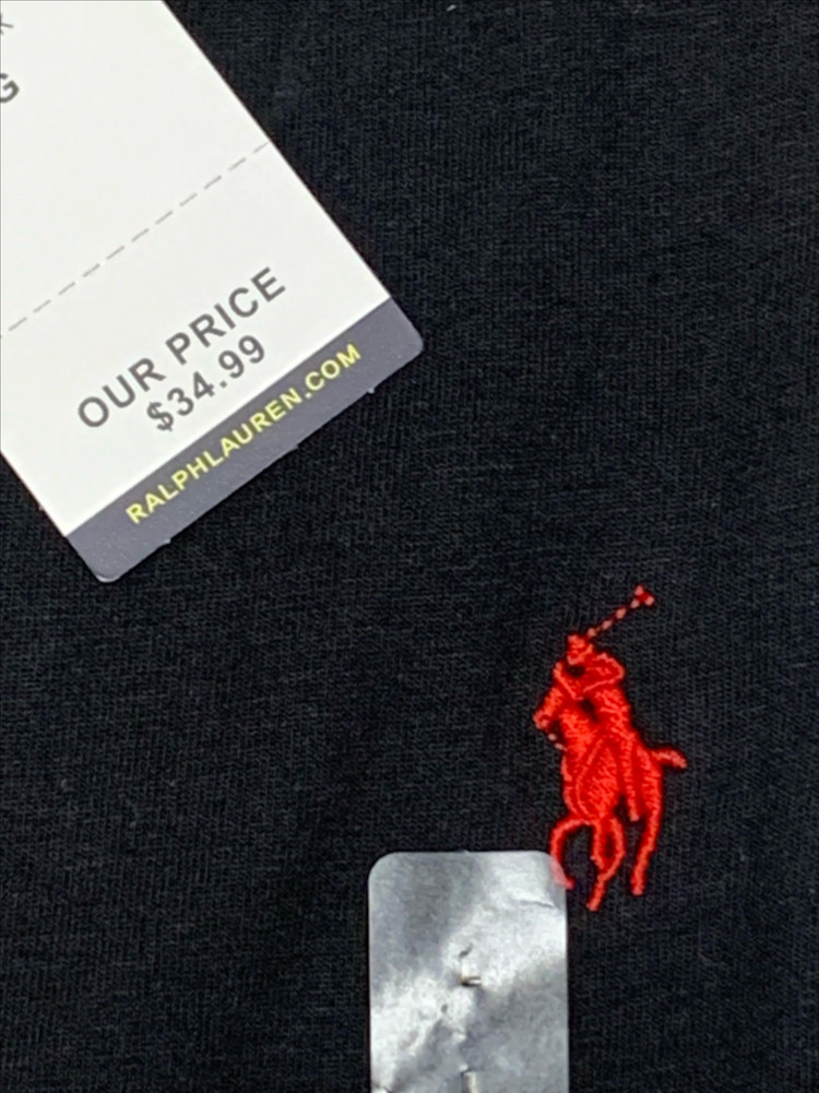 폴로 랄프로렌 반팔티 블랙 L 새상품 이미지