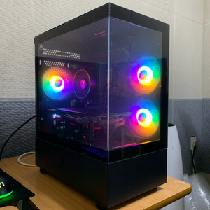 라이젠5600X GTX1080 컴퓨터 본체 PC 이미지