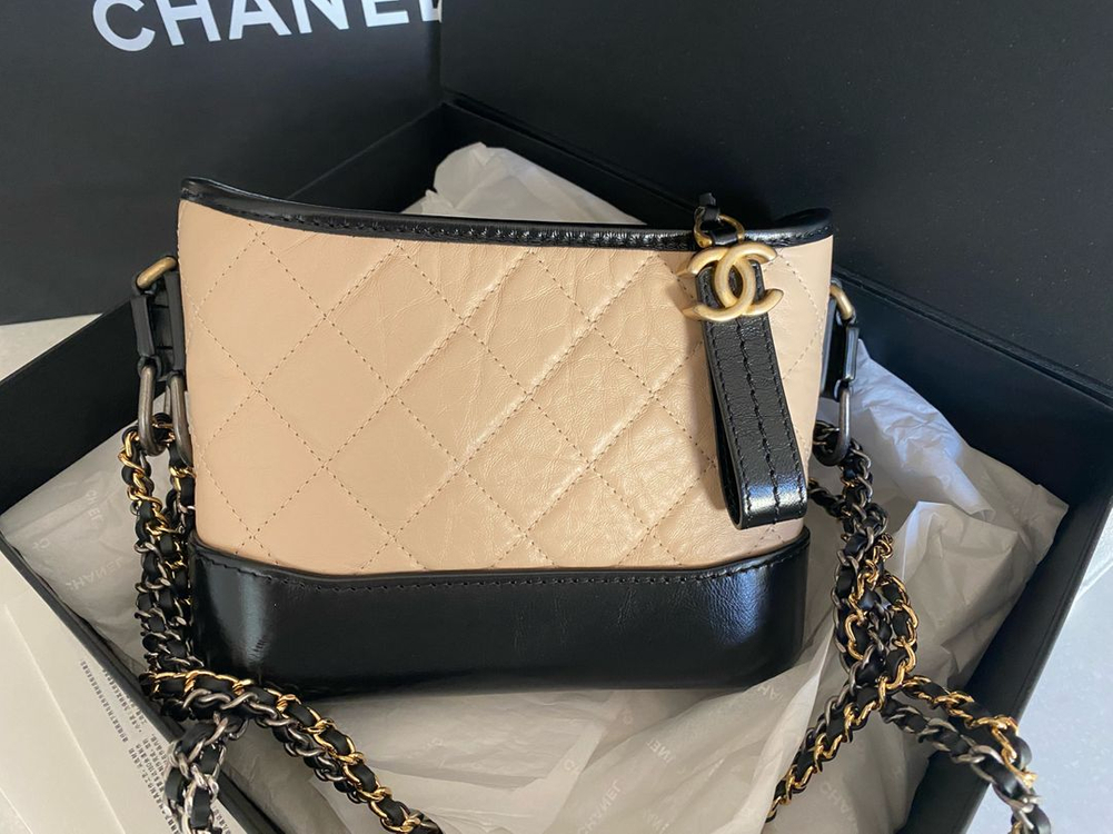 샤넬 가브리엘 호보백 베이지 스몰 백화점구매풀세트 이미지