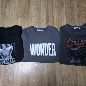 3벌일괄)에잇세컨즈 스파오 반팔티 팝니다 이미지