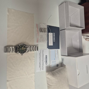 세이코 SPB155 베이비 알피니스트 풀박 판매합니다 이미지