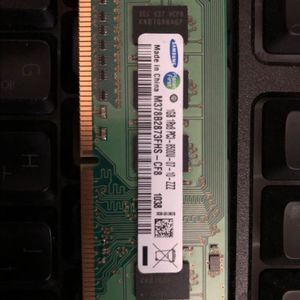 삼성 DDR3 8500 1GB 데스크탑 단면 램 이미지