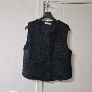 Y.X.J 브랜드의 트위드 소재 조끼입니다55 이미지