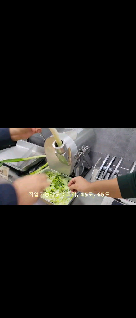 (화진정공) 업소용 대파 어슷썰기 슬라이서 이미지