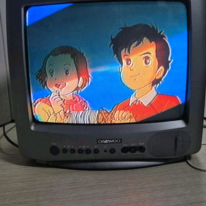 대우 CRT TV 14인치 브라운관 동영상있음 리모콘포함 이미지