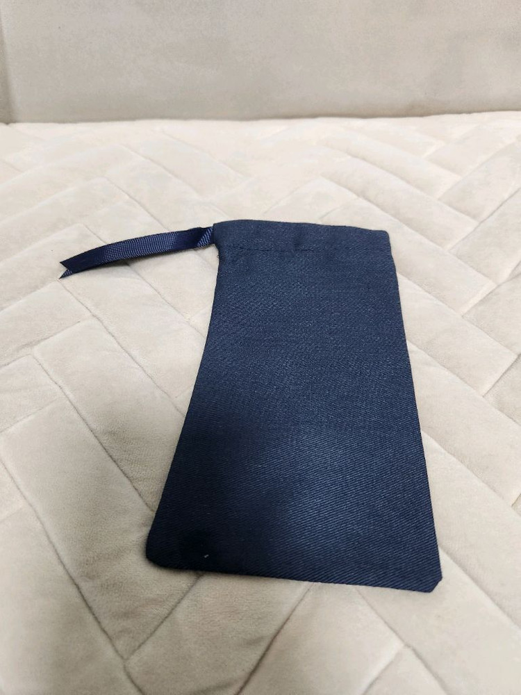 [상태A] 디올 네이비 데님 파우치 소형 (가로9cm/세로18cm) 이미지