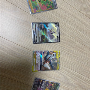 포켓몬 카드 4장 일괄로 판매/교환 이미지