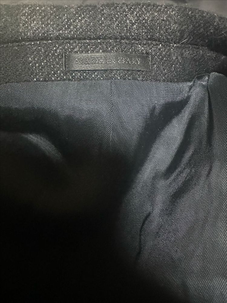 알렉산더 맥퀸 / 새상품 체크 블레이져 자켓 블랙 / 48 이미지