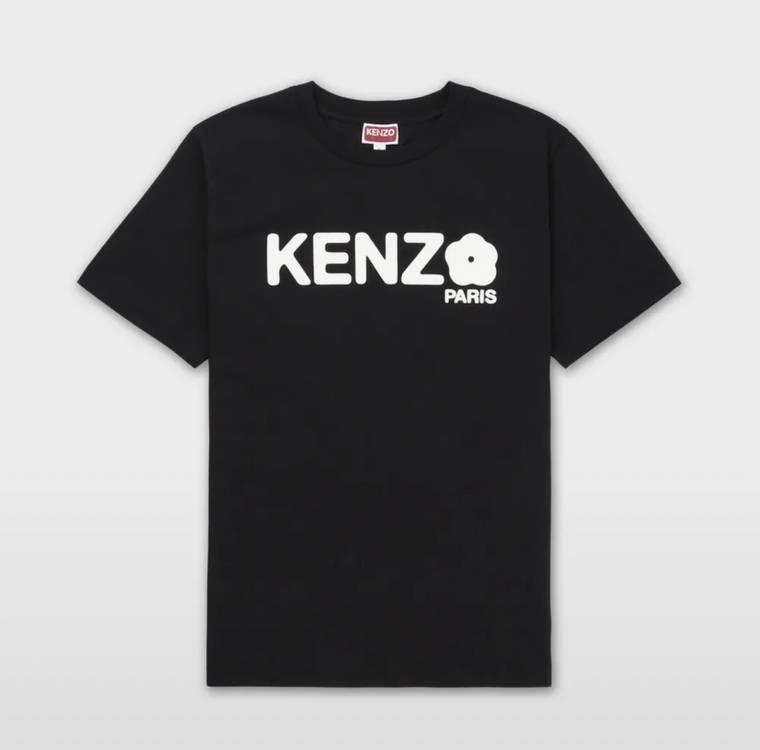 [새상품급] KENZO 보크 플라워 반팔 티셔츠 블랙 L 이미지