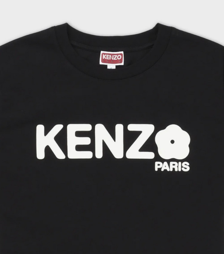 [새상품급] KENZO 보크 플라워 반팔 티셔츠 블랙 L 이미지