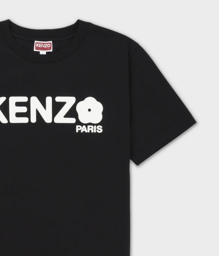 [새상품급] KENZO 보크 플라워 반팔 티셔츠 블랙 L 이미지