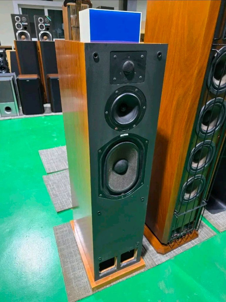 출력 480W 국산 명기 아남 ANAM TL-6 톨보이 스피커 원목 이미지