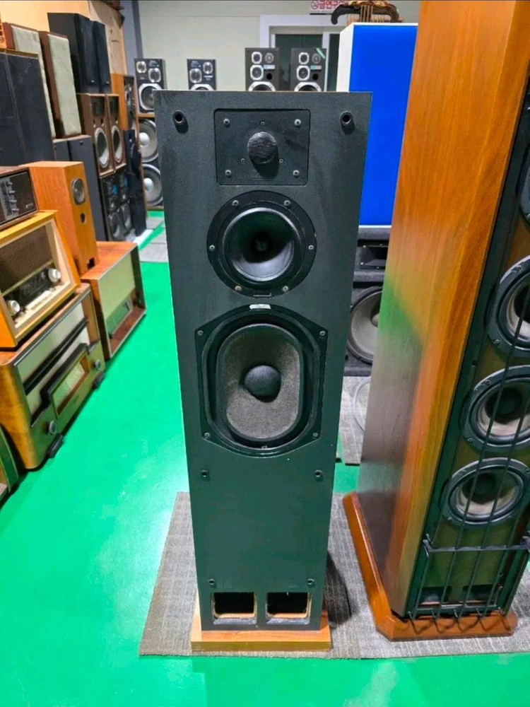 출력 480W 국산 명기 아남 ANAM TL-6 톨보이 스피커 원목 이미지