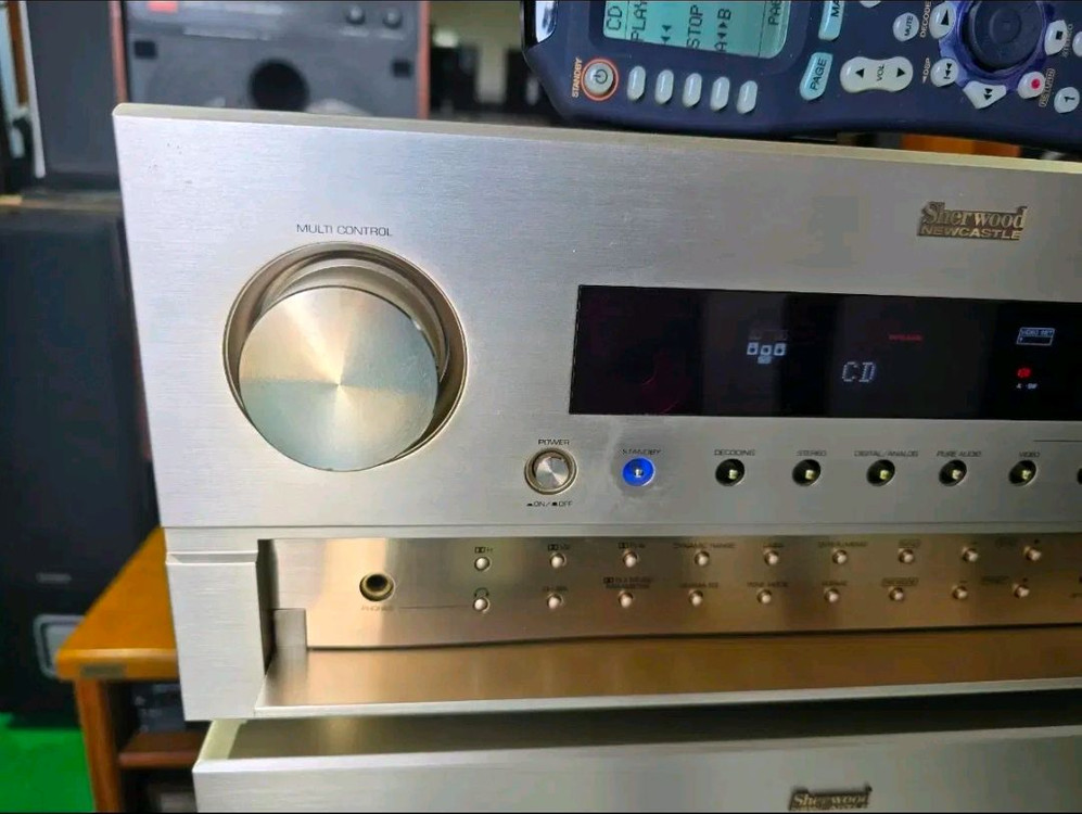 Sherwood 뉴캐슬 A-965/P-965 7채널 파워 프리 앰프 민트급 이미지
