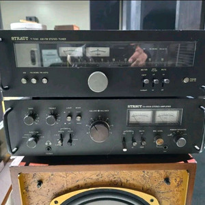 Straut(스트라우트)ka-9000 인티앰프 T7090 튜너 이미지
