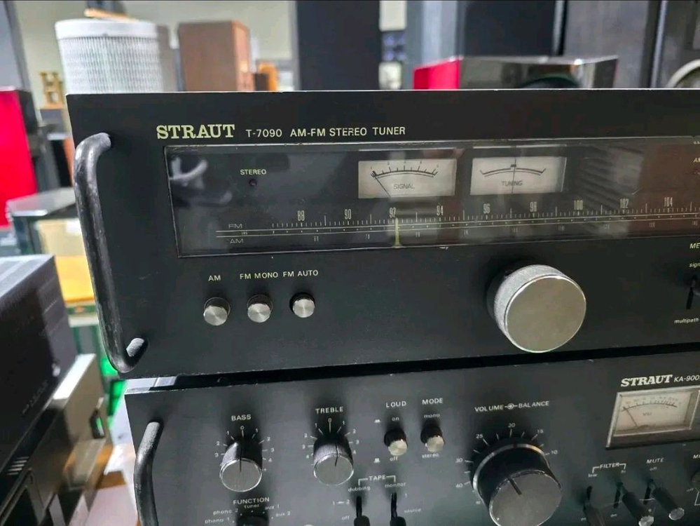 Straut(스트라우트)ka-9000 인티앰프 T7090 튜너 이미지