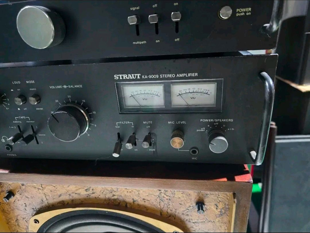 Straut(스트라우트)ka-9000 인티앰프 T7090 튜너 이미지